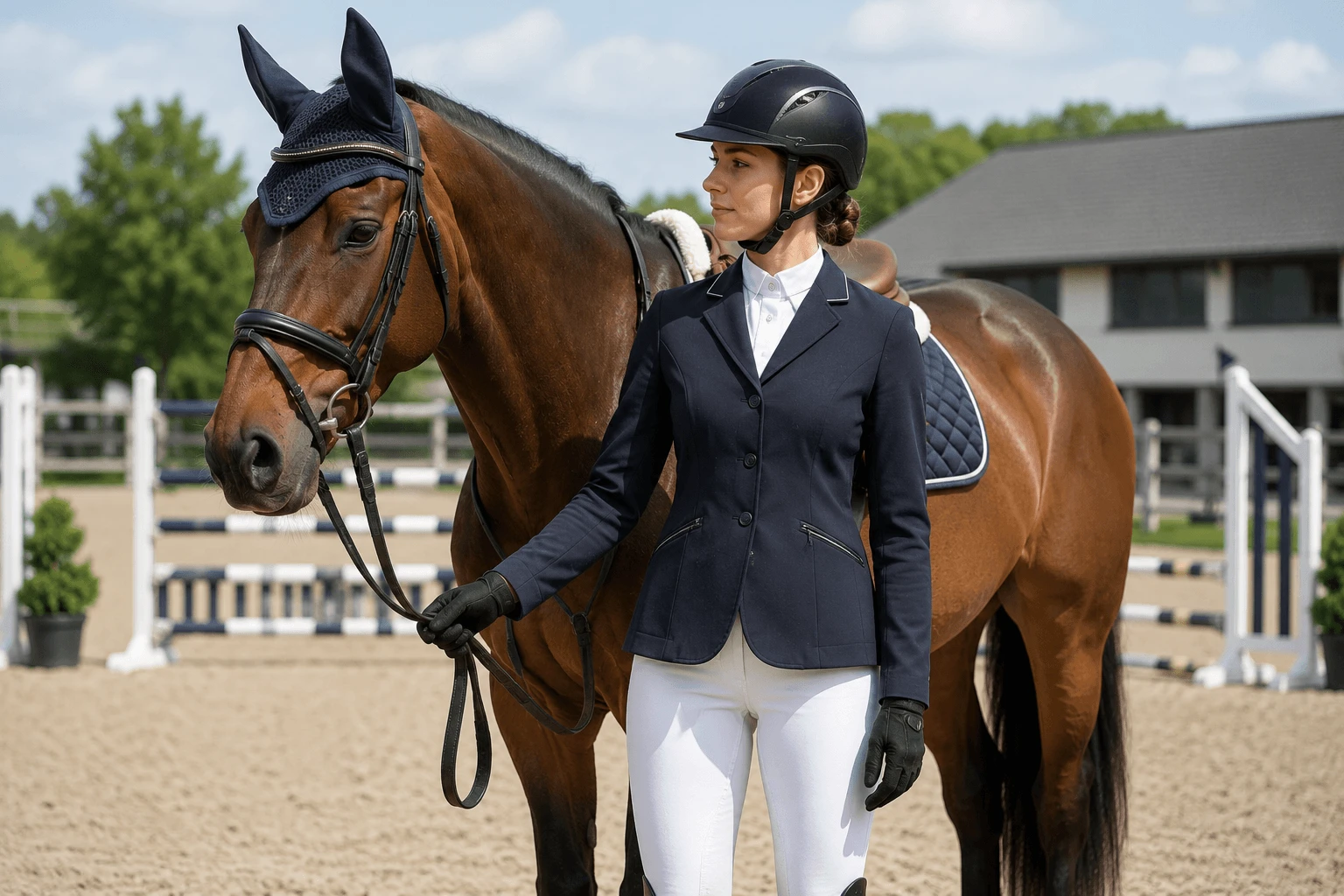 Custom equestrian apparel manufacturing