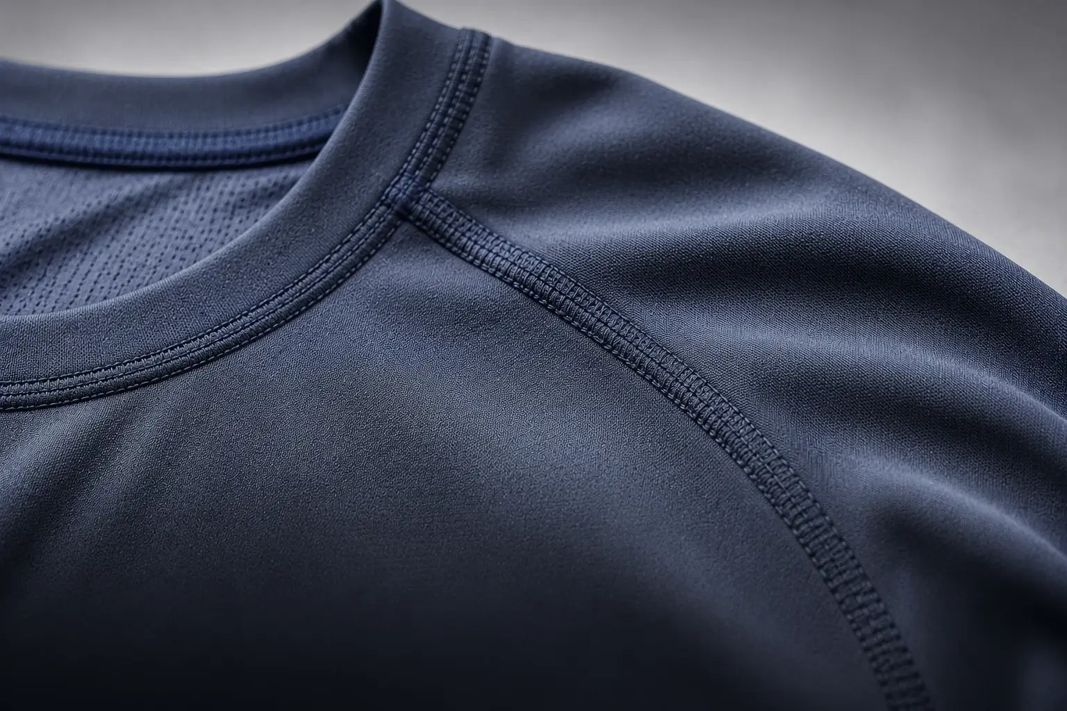 Flatlock seam construction for activewear