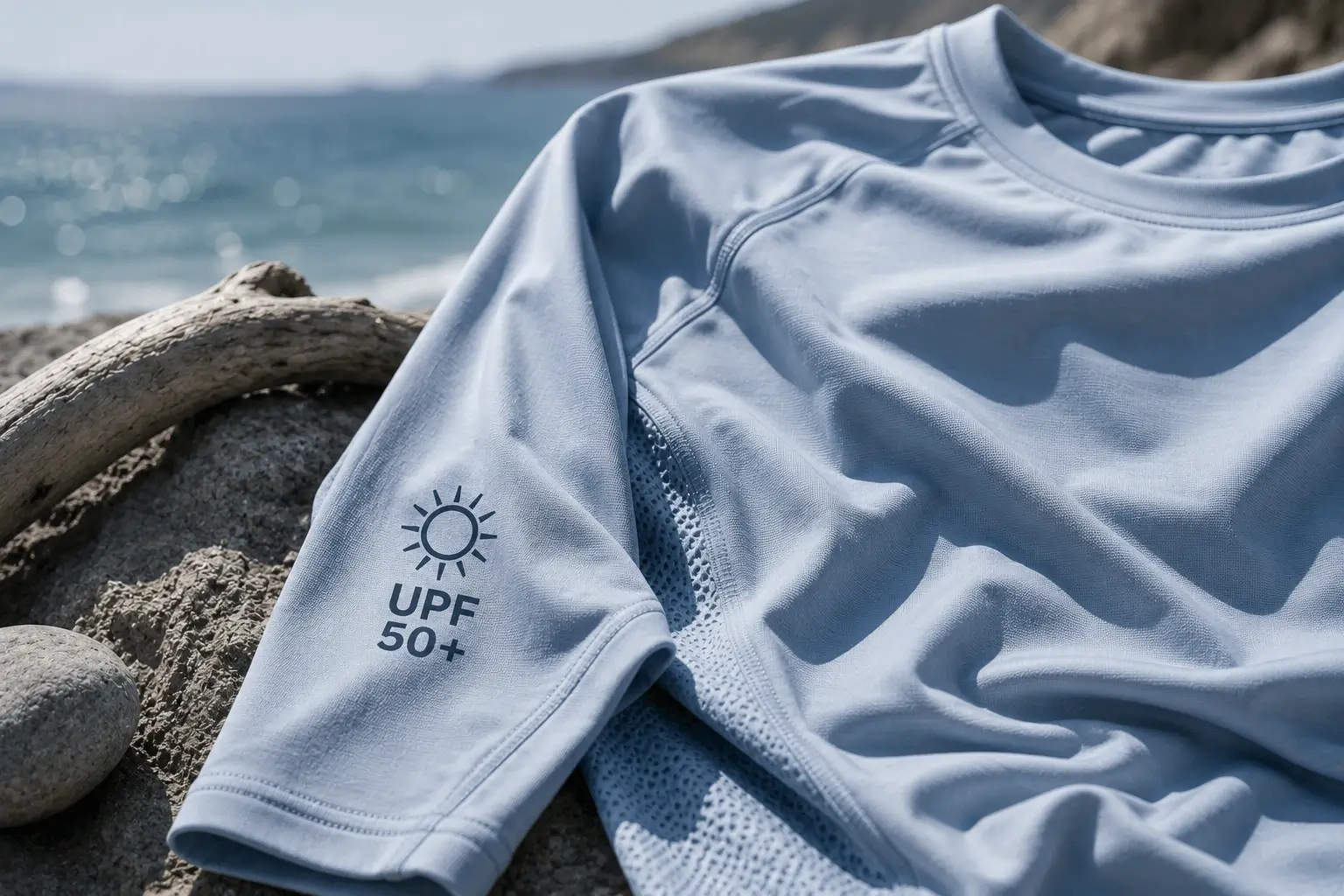 UPF protective sportswear fabric