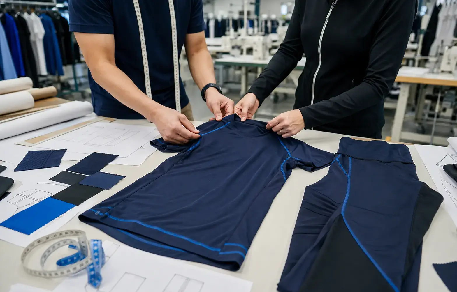 Product Development sportswear manufacturing topic