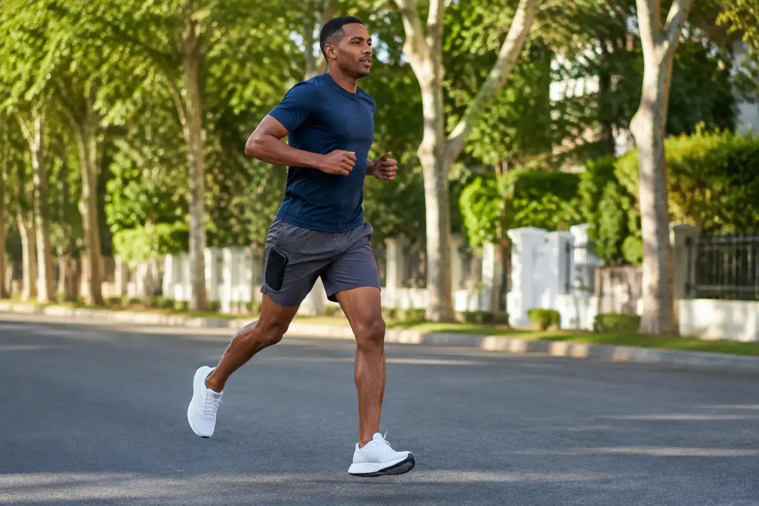 Daily road running apparel scene