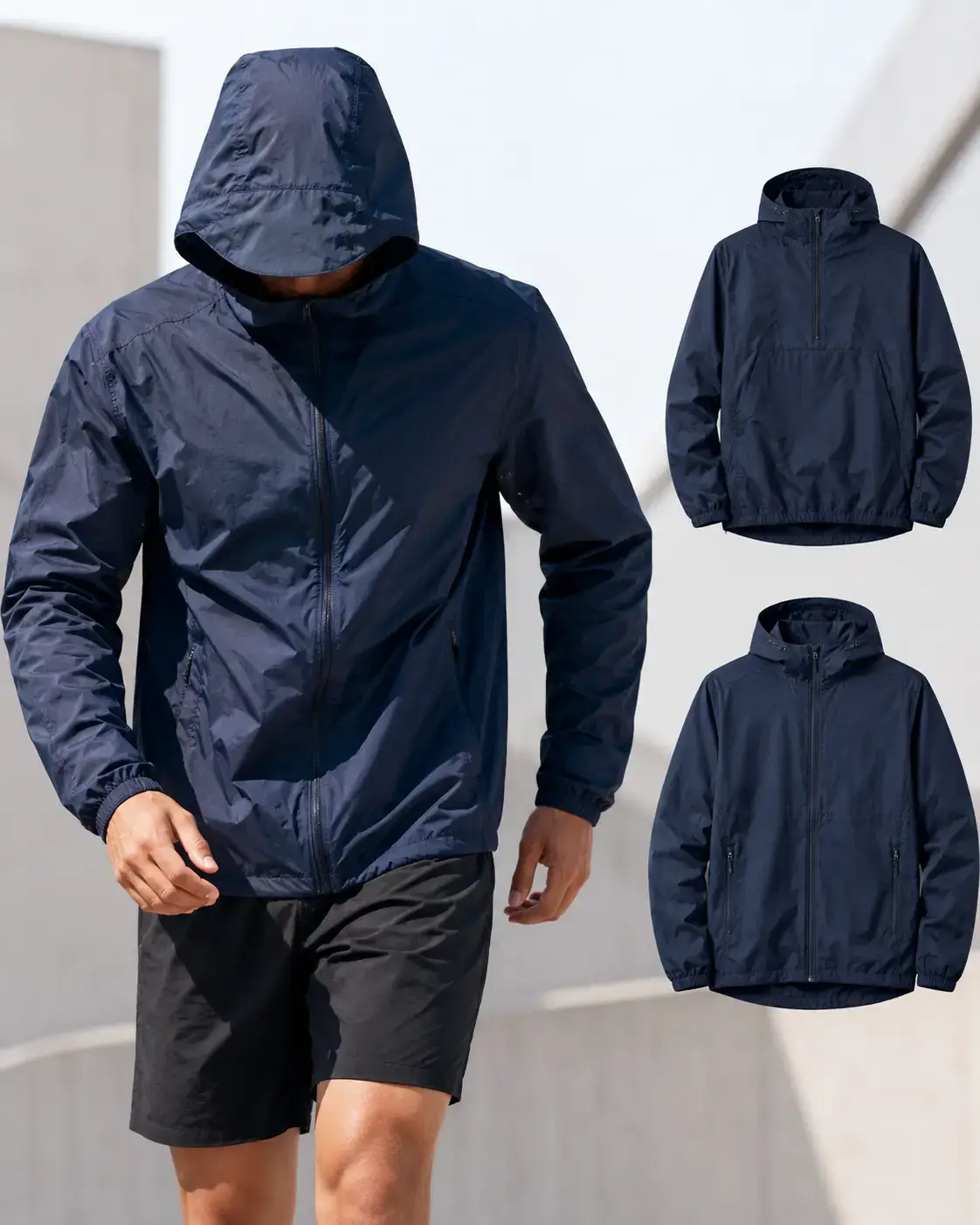 Custom lightweight sports windbreakers