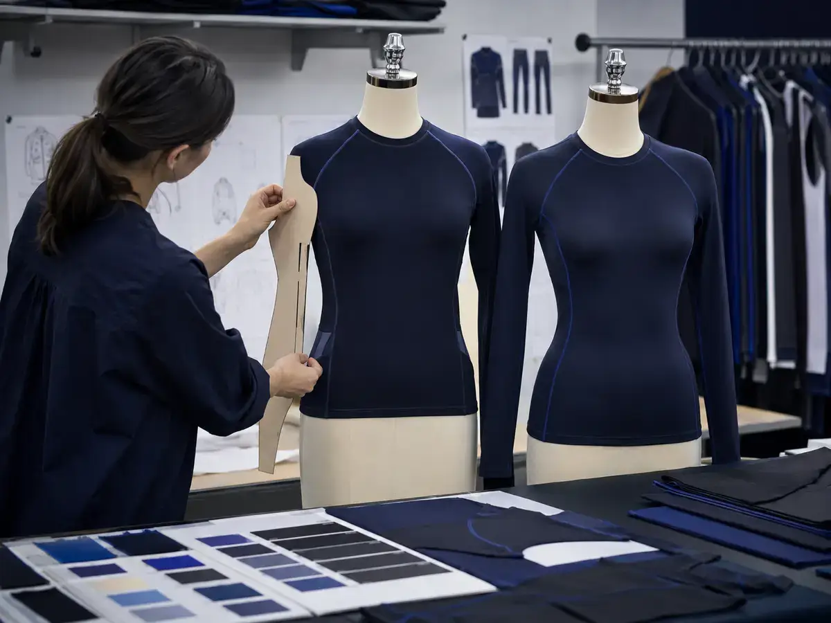 Custom brand activewear fit profile development