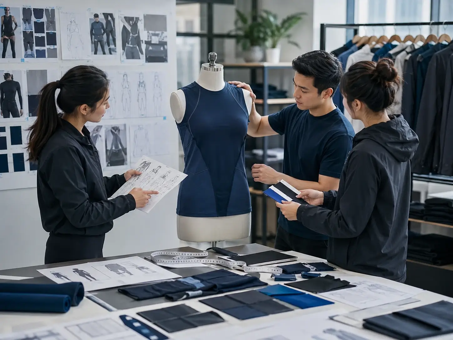 ODM activewear product development from concept to specification