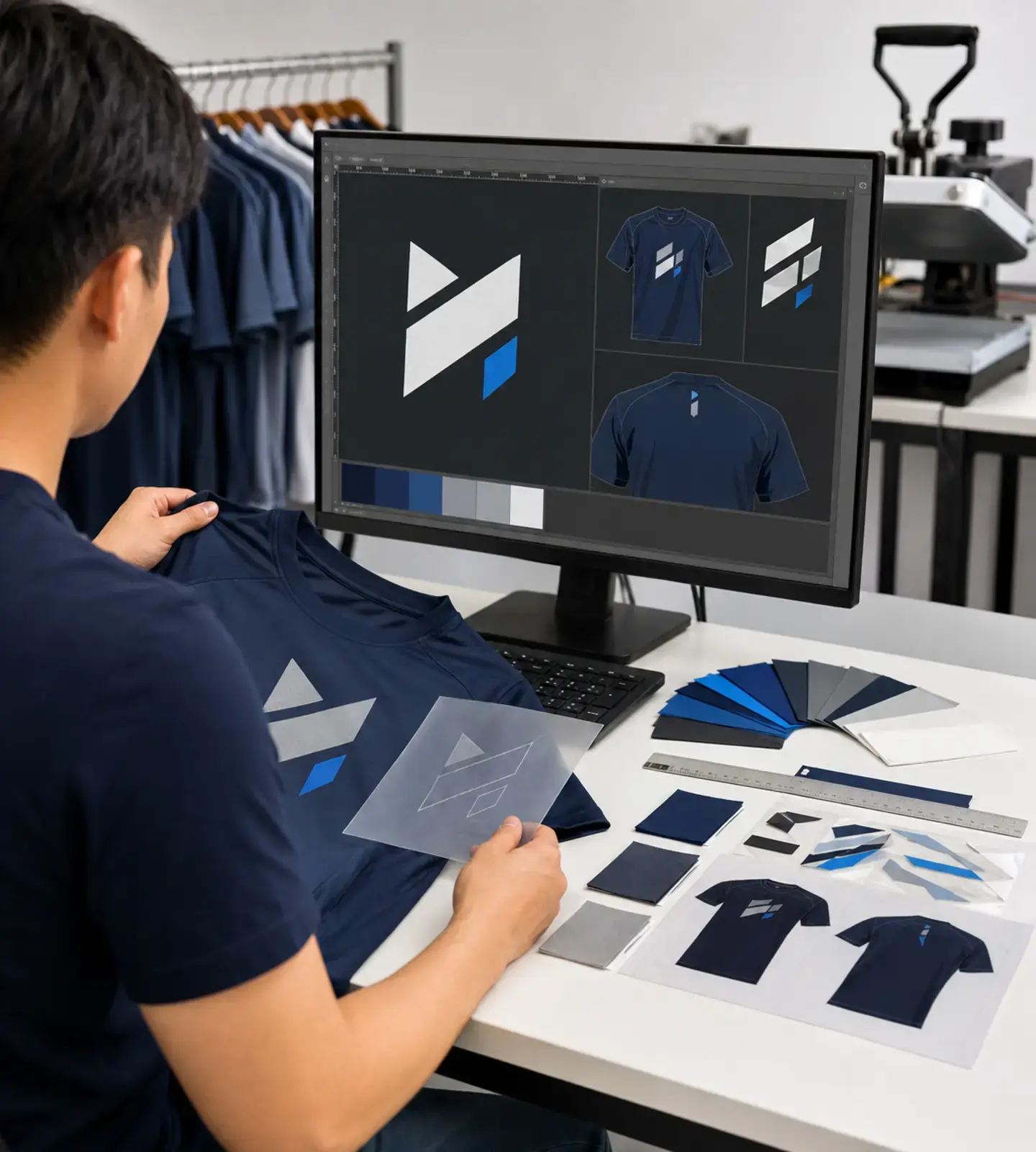 Private label activewear brand artwork review