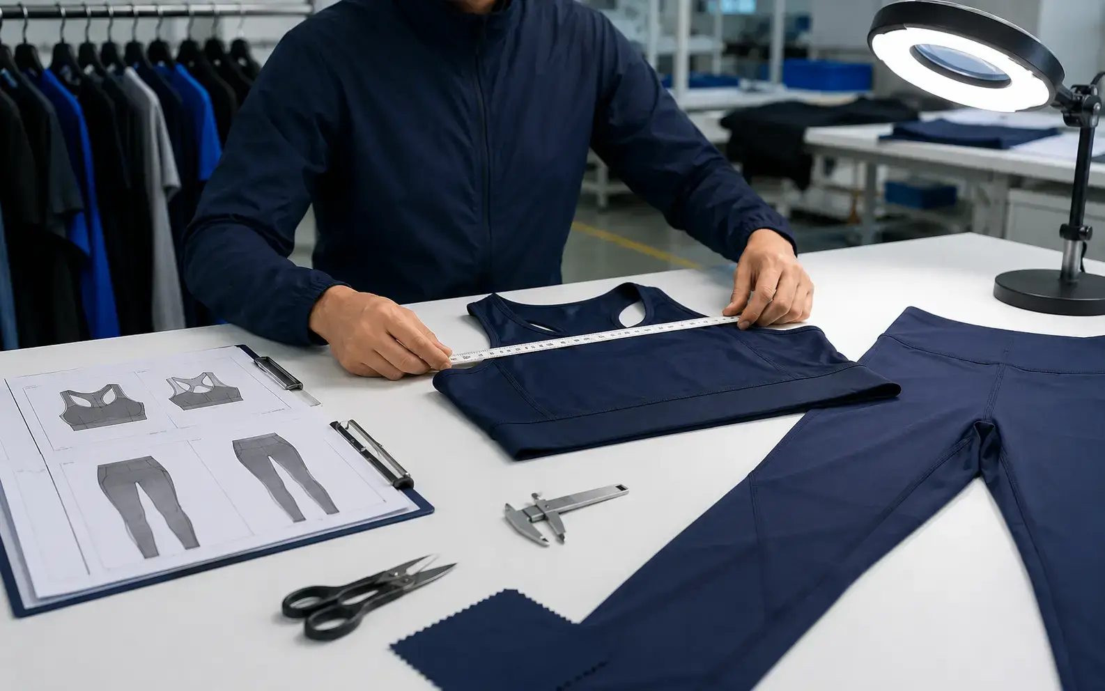 Sampling & Quality sportswear manufacturing topic
