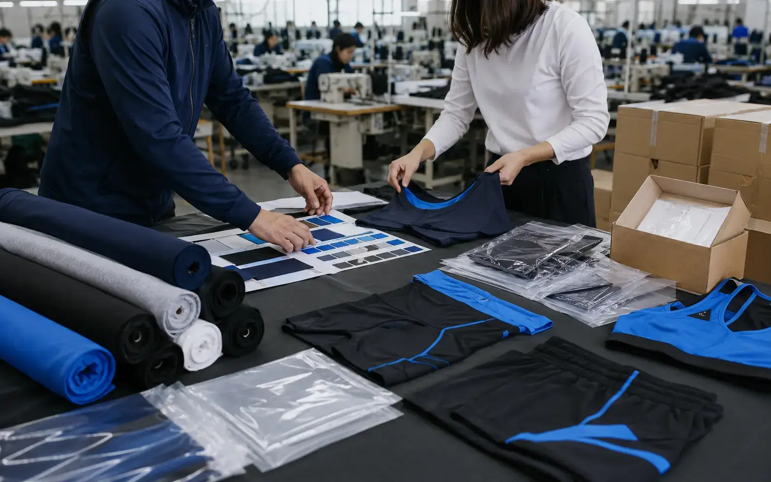 MOQ & Sourcing sportswear manufacturing topic