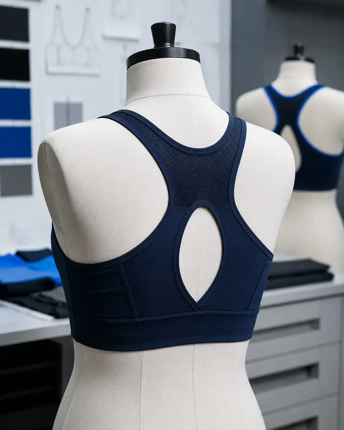 Custom racerback sports bras