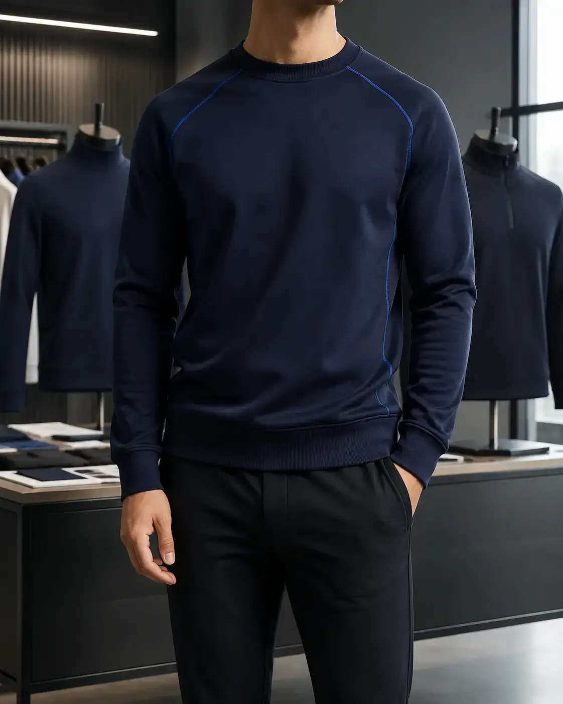 Custom sports sweatshirts for branded collections