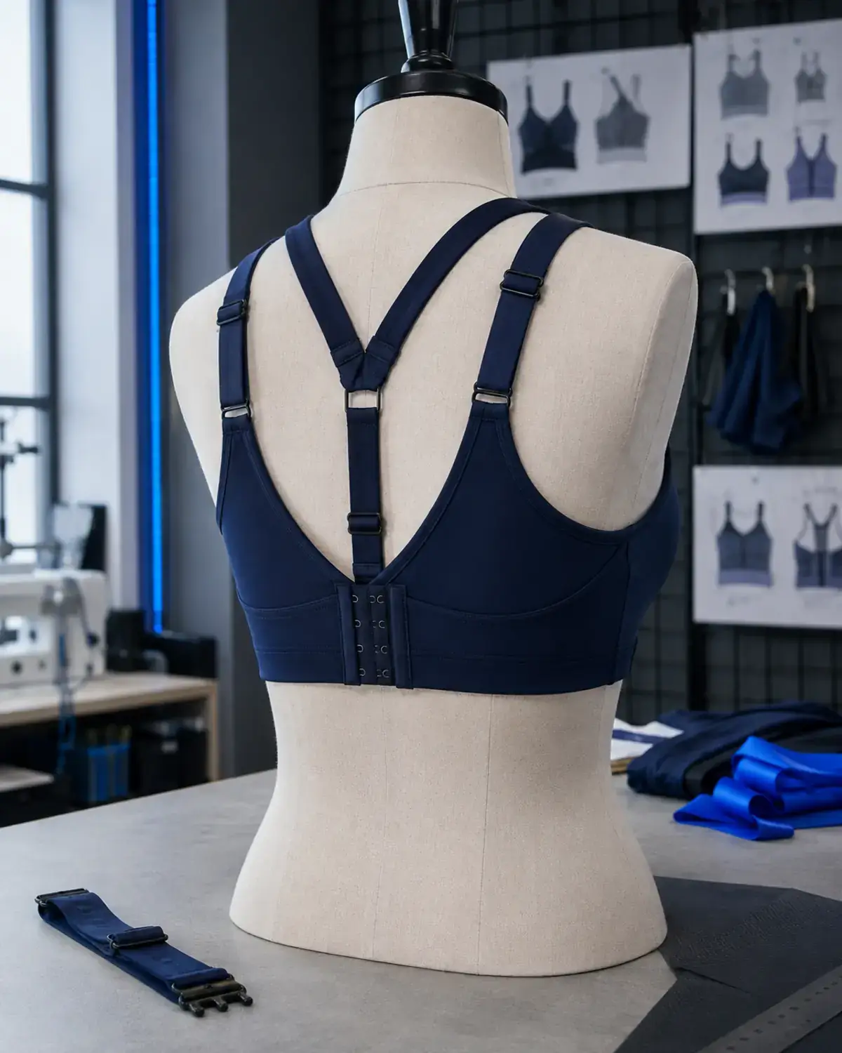 Custom adjustable sports bras