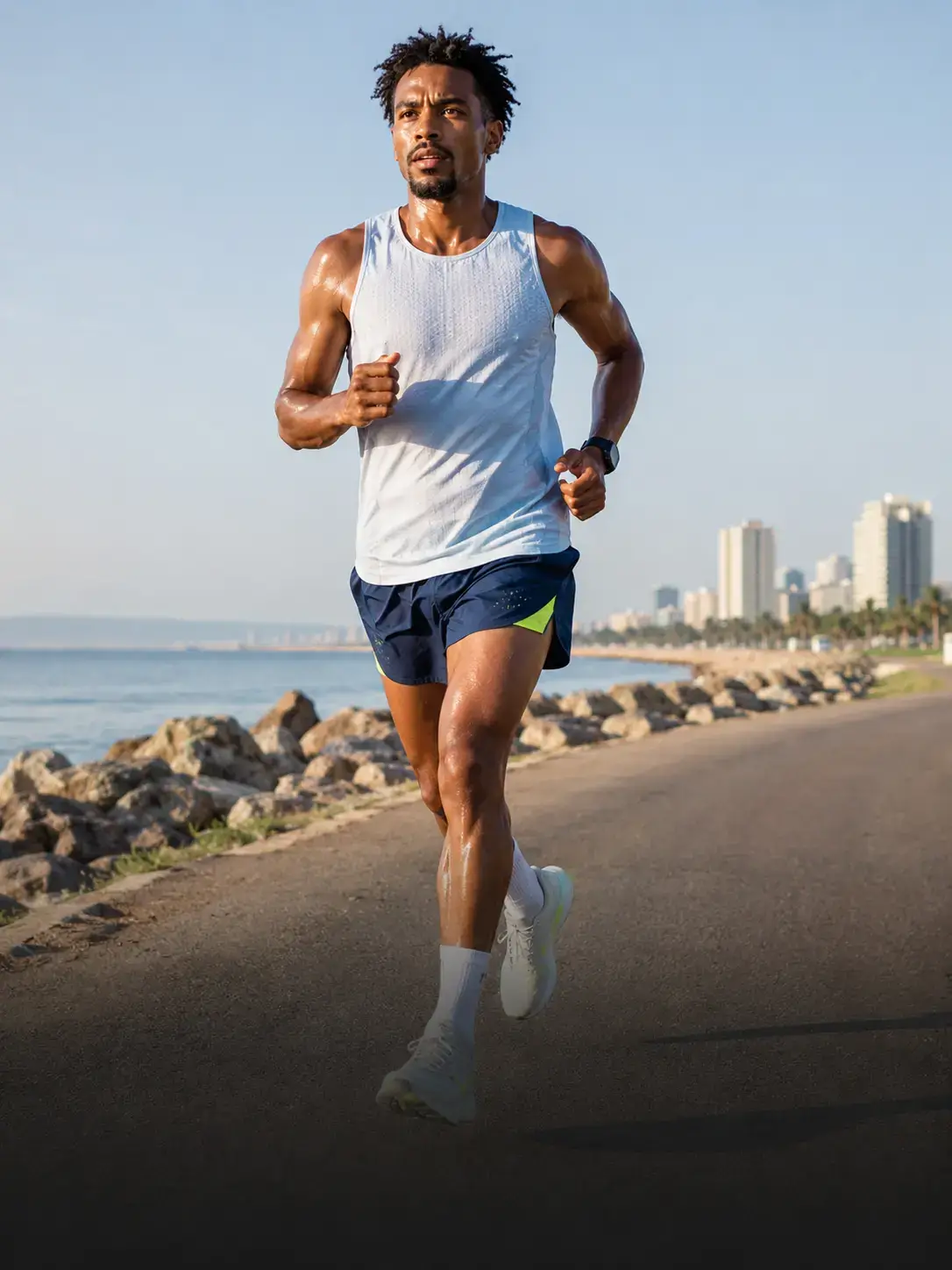 Hot weather running apparel