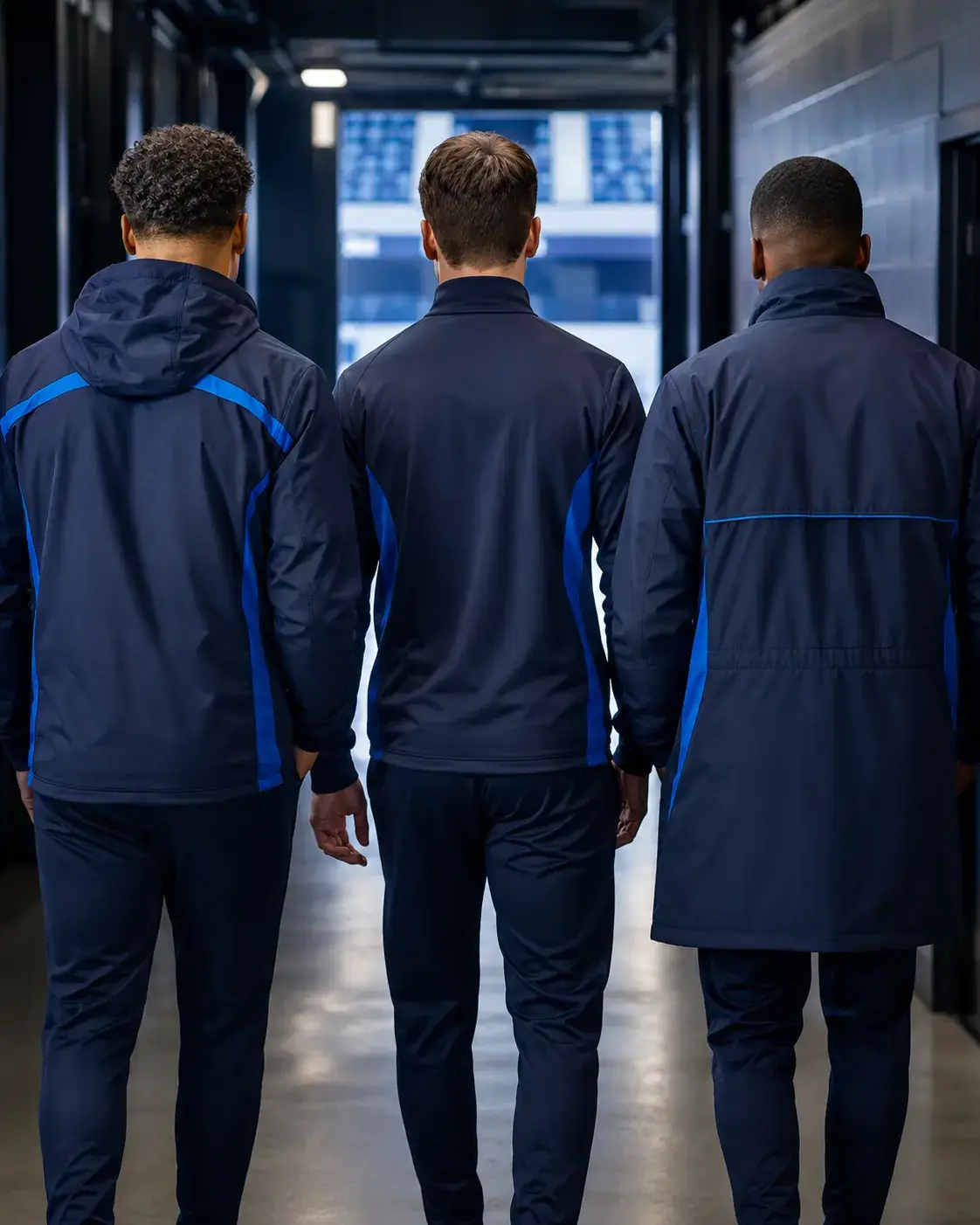 Custom team warm-up jackets for clubs and sports programs