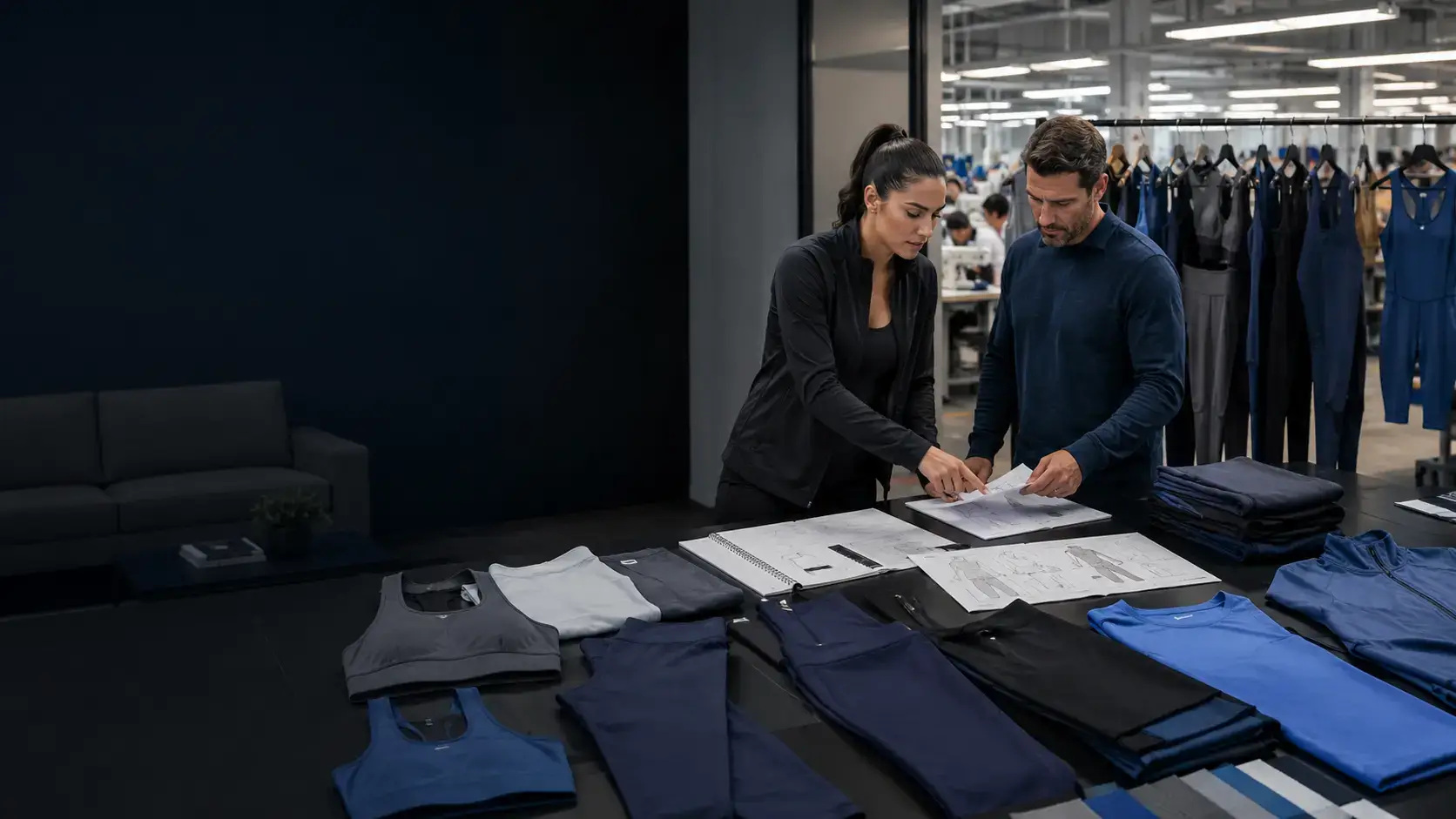 Factory-direct wholesale activewear collection
