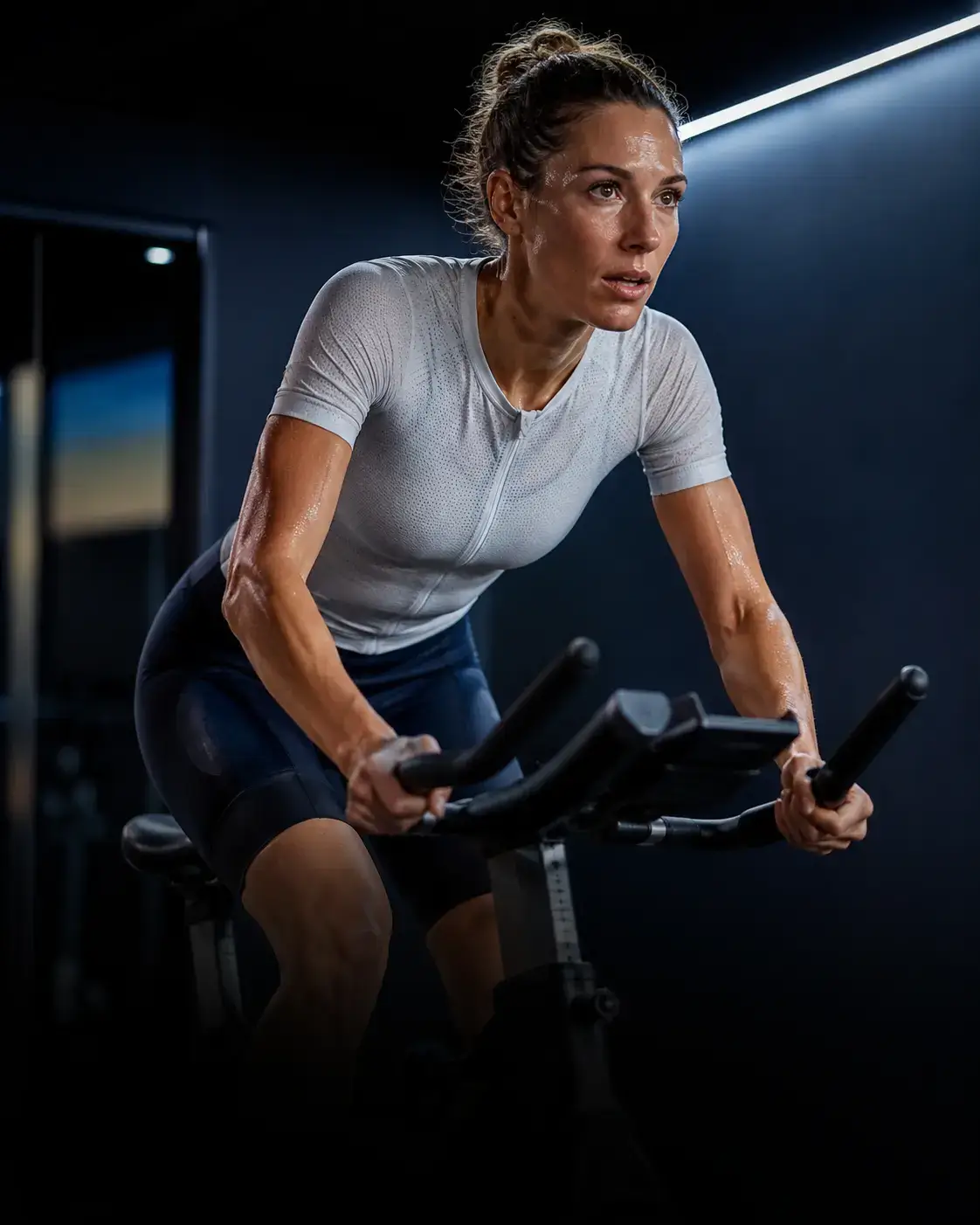 Indoor cycling apparel application