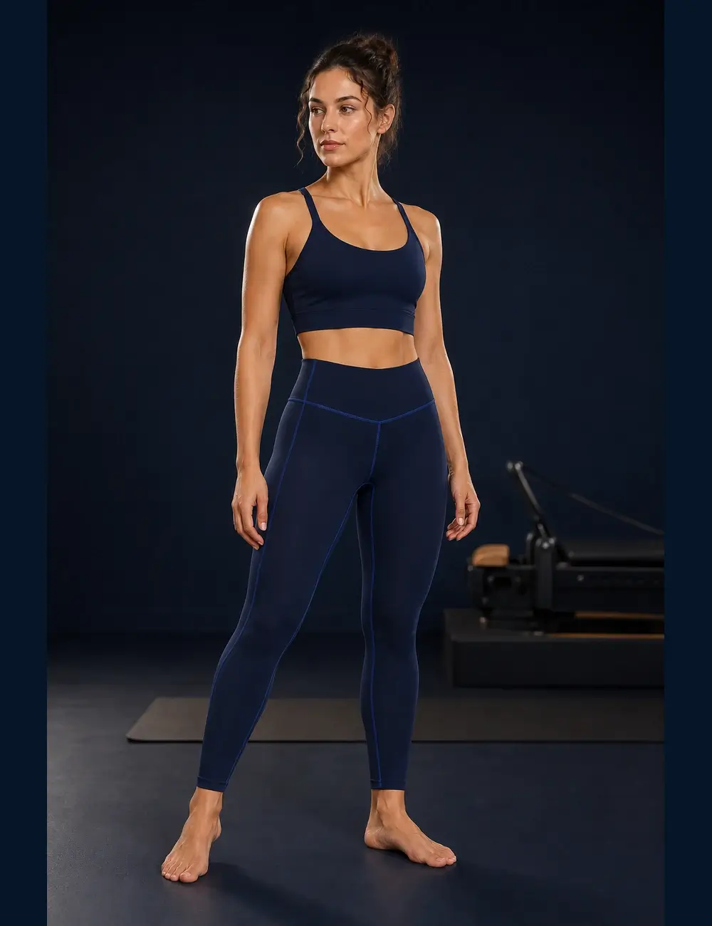Yoga and Pilates studio garment anatomy and fit zones