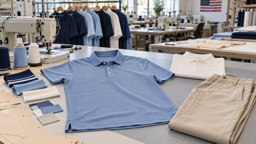 usa golf apparel manufacturers