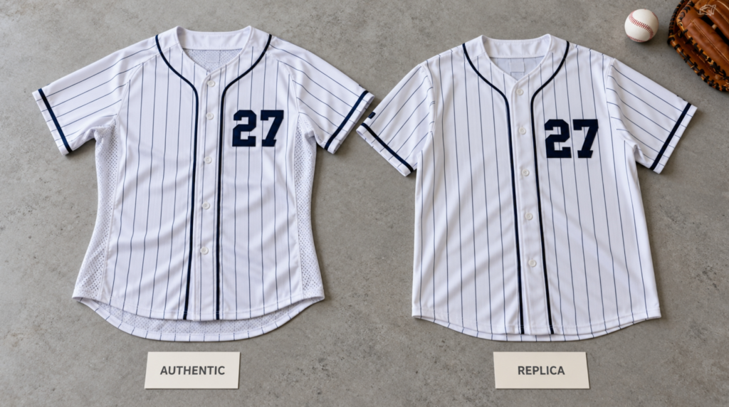 Authentic vs. Replica Jerseys