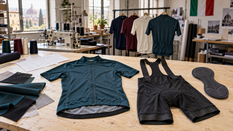 Cycling clothing：cycling jersey, bib shorts